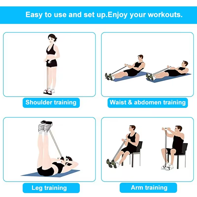 4 Tüplü Direnç Bantları Yoga P - Sports Equipment Supplies incelemesi ve fiyatı