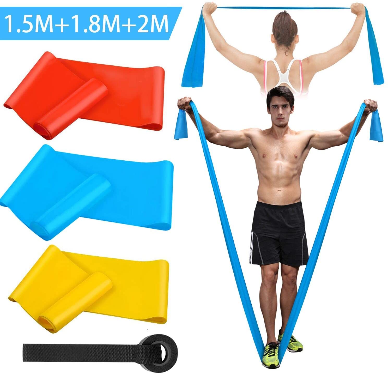 Elastik Fitness Bantları 3 Ade - Sports Equipment Supplies incelemesi ve fiyatı